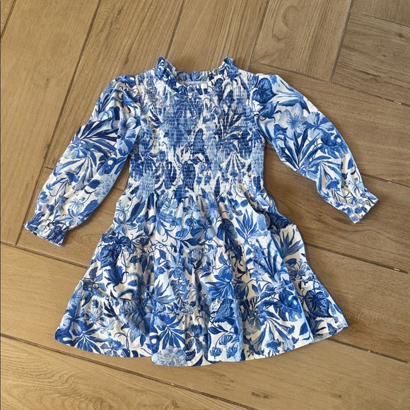 Polo Ralph Lauren Other - Polo Ralph Lauren Kids Floral Blue and White Kids Dress